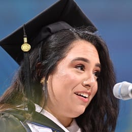 Martha N. Rodriguez, WUV graduate who earned her BA in Psychology online