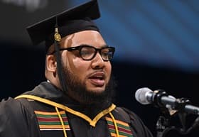 Riccardo Jaquar Richburg, WUV graduate with an Associate in Science in Business Administration online.