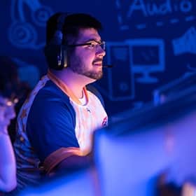Sultan Akhter competing with WUV's esports team