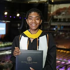 Tanner McCarthy '24, bachelor's in mechanical engineering graduate from wuv.
