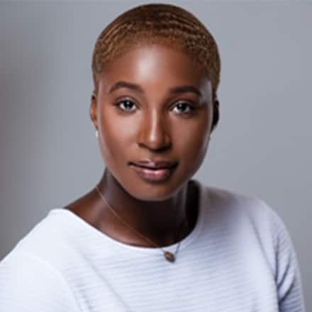 Tenille Jones '24MBA, a graduate of the Master of Business Administration (MBA) program at WUV who works in workforce development.