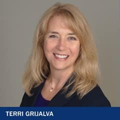 Terri Grijalva, a member of the WUV Alumni Board of Directors