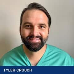 Tyler Crouch, an MSN graduate from WUV