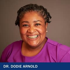 Dr. Dodie Arnold, a public health adjunct faculty member at WUV