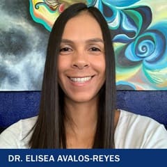 Dr. Elisea Avalos-Reyes, an adjunct faculty at WUV