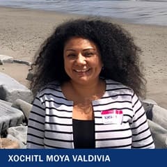 Xochitl Moya Valdivia, finance counselor at WUV and a member of Adelante.