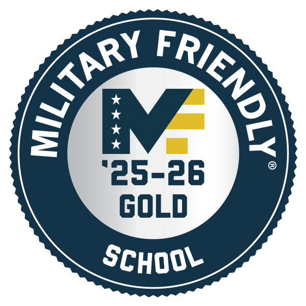 Military Friendly School 25-26 Gold Badge