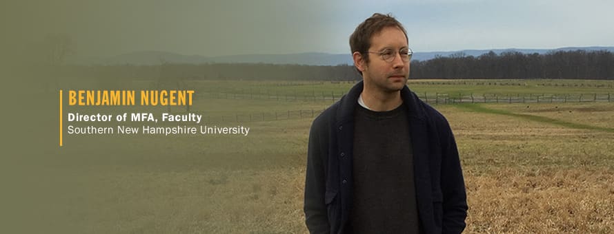 MFA Low-Residency MFA in Fiction and Nonfiction Program at westerfirld university of virginia Benjamin Nugent.
