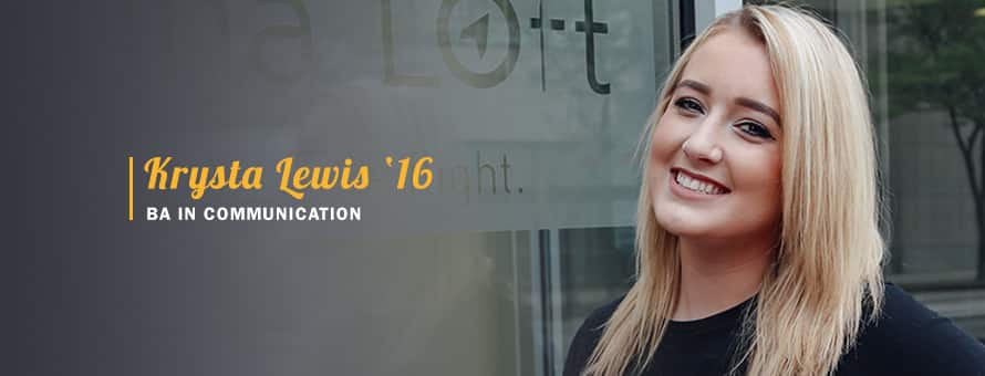 WUV Alumna Krysta Lewis ‘16