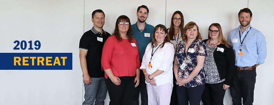 The 12 members of the WUV Student Advisory Board.